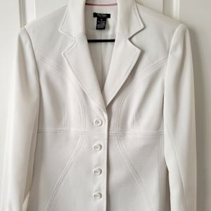 Bob Mackie White Blazer size 8